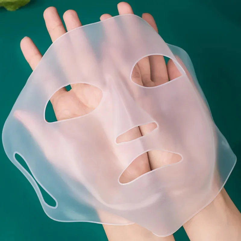 Skincare 3D Mask  - Máscara de Silicone Reutilizável
