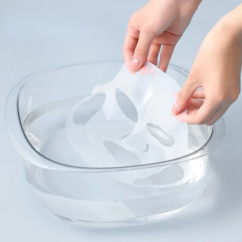 Skincare 3D Mask  - Máscara de Silicone Reutilizável