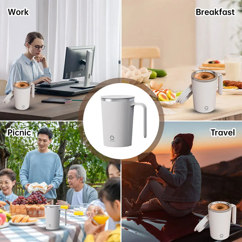 MIXER COFFEE - Copo De Mixer Automático Recarregável